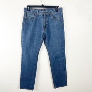J. CREW Factory The Sutton Blue Denim Five Pocket Jeans Size 32 x 32 Casual